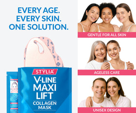 stylia hand holding mask to show scale and easy travel-friendly size