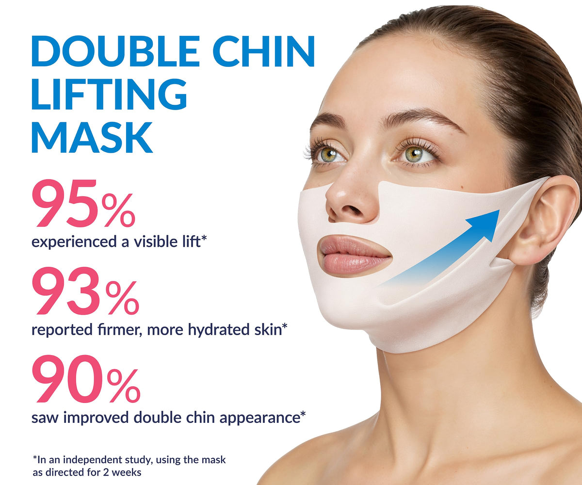 stylia side profile wearing mask demonstrating visible contouring and comfortable fit
