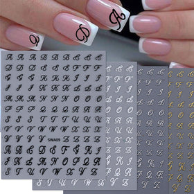 STZPRONAIL sheet detail highlighting gold and silver metallic letters for shine