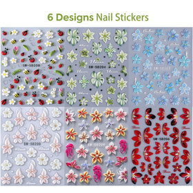 STZPRONAIL summer manicure lifestyle image with tropical outfit and nails