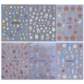 STZPRONAIL sheet beside a fingertip illustrating sheet size and scale