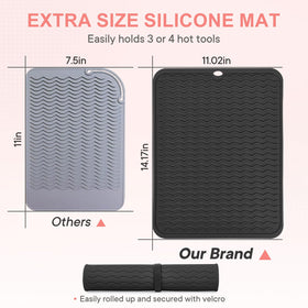 Suafrnut rolled mat secured with velcro for compact storage benefit