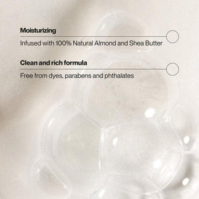 Suave creamy conditioner texture close-up demonstrating smooth slip