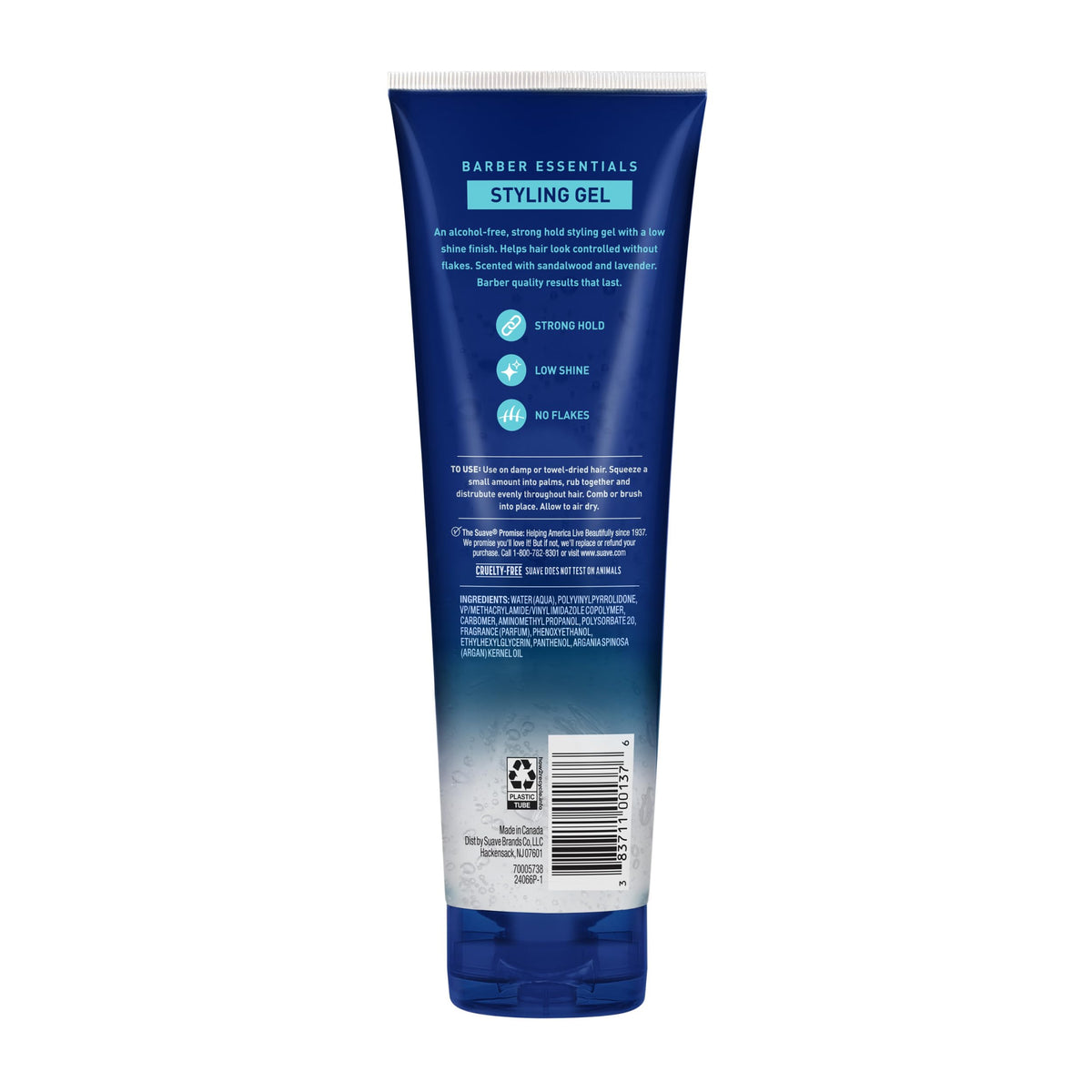 Suave tub on bathroom shelf in daily routine setting for grooming convenience