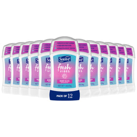 Suave Berry Bliss front packaging showing vibrant berry scent and fresh confidence
