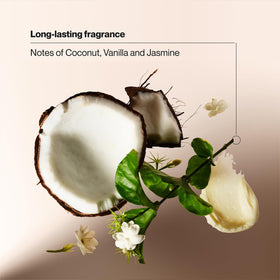 Suave Coconut Kiss inside a handbag showing compact 1.2 oz size for travel