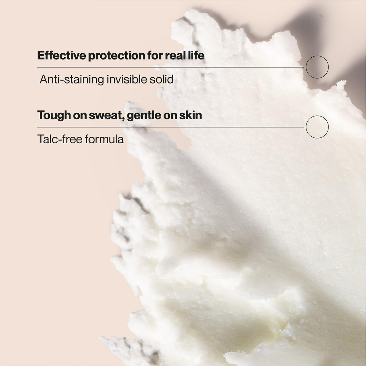 Suave Coconut Kiss label details highlighting scent and antiperspirant features