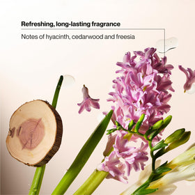 Suave ingredient focus on glycerin and vitamin E to illustrate moisturizing effect