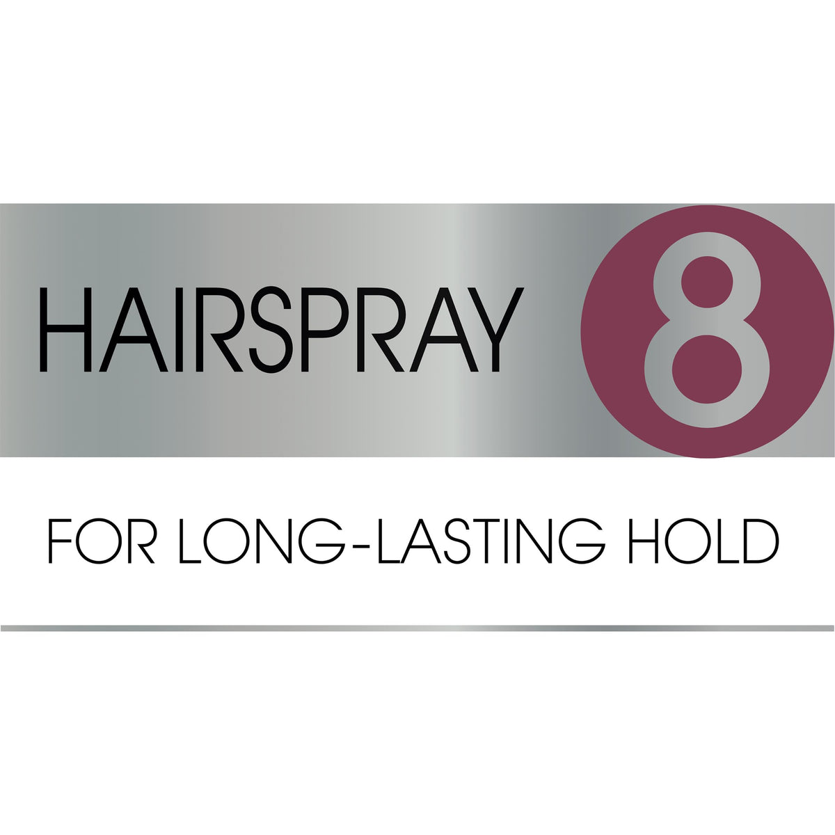 Hand holding Suave Max Hold 8 spraying onto hair showing easy application benefit