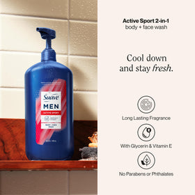 suave back label with ingredients and directions offering clear product information