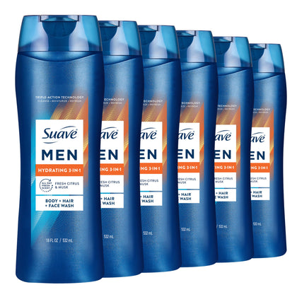 Suave front bottle view showing label and design with easy identification benefit