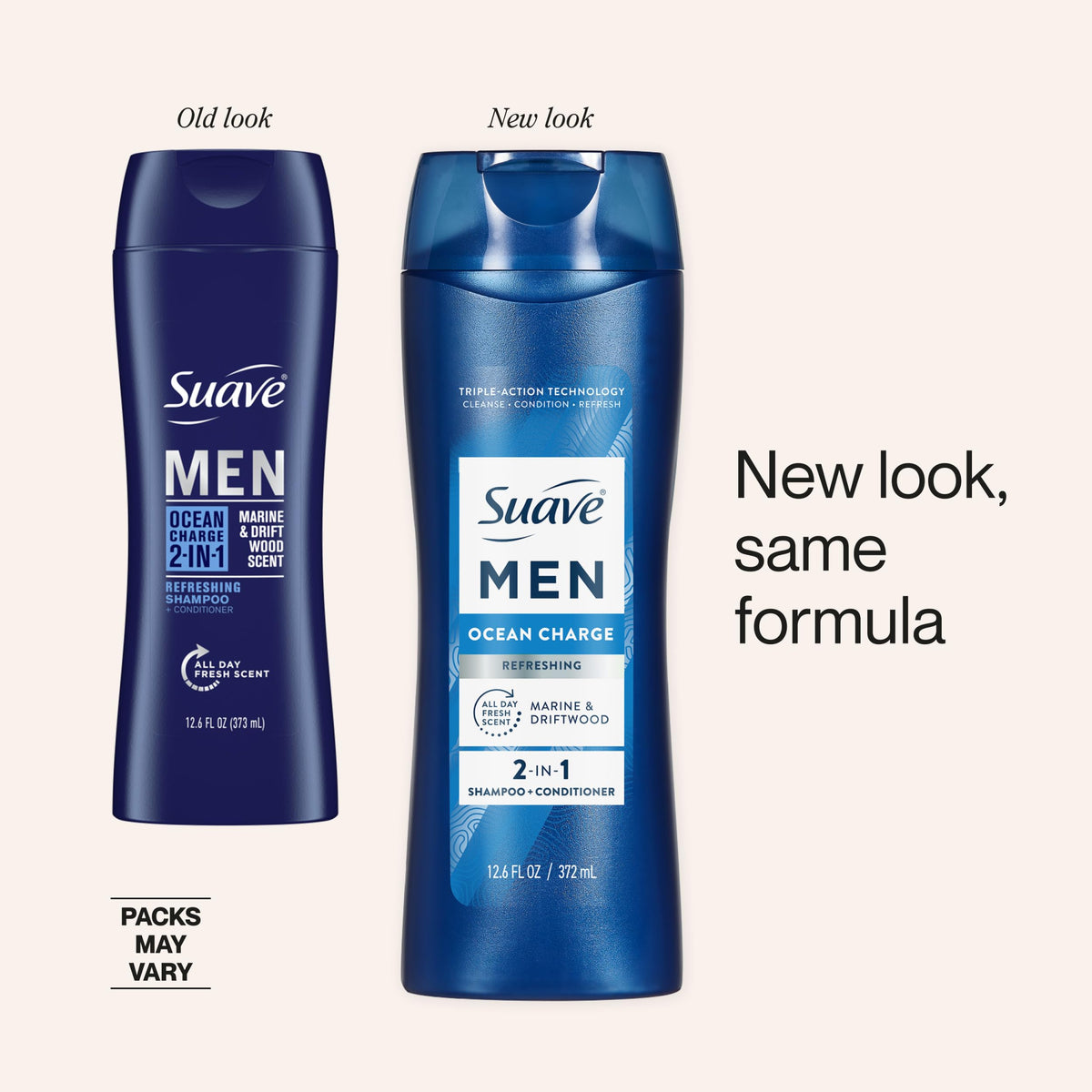 Suave lather texture demonstrating rich foam that cleanses and conditions