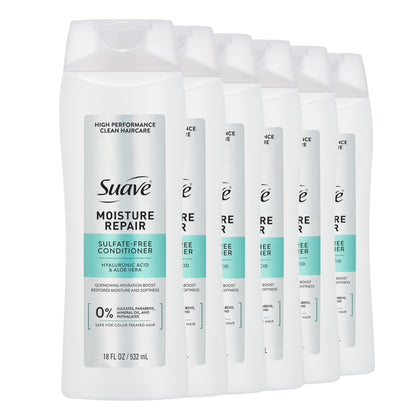Suave bottle front packaging showing label and hydrating benefit