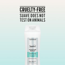 Six-pack boxed set of Suave Moisture Repair conditioner for long-term supply