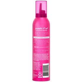 Suave mousse on bathroom counter in lifestyle shot conveying daily routine benefit