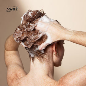 Suave Ocean Breeze conditioner cream close-up showing smooth, hydrating texture