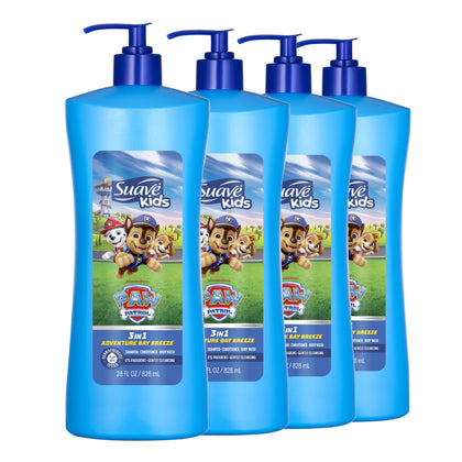 Suave Paw Patrol front packaging showing label and character art for kid appeal