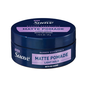 Suave pomade front jar showing label and size, easy grab