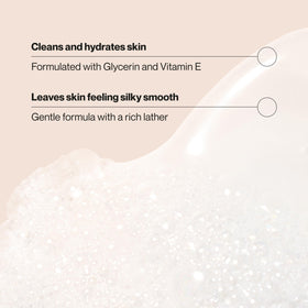 Suave 30 fl oz bottle next to a ruler showing scale for long-lasting supply benefit