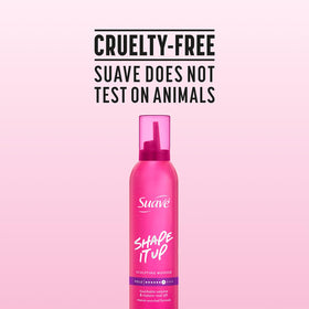Suave two-bottle pack staged to show value and consistent daily styling