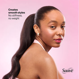 Suave unscented can label showing fragrance-free formula suitable for sensitive users