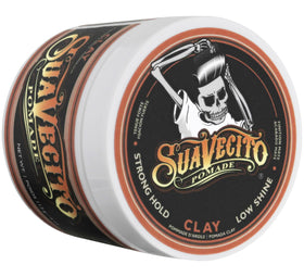 Suavecito ingredient label close-up highlighting conditioning benefits
