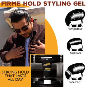 Barbershop scene using Suavecito gel to create classic styles
