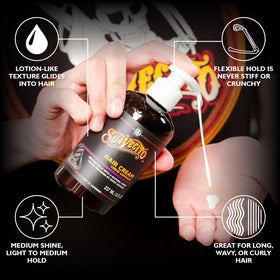 Suavecito pump close-up highlighting simple measured dosing benefit