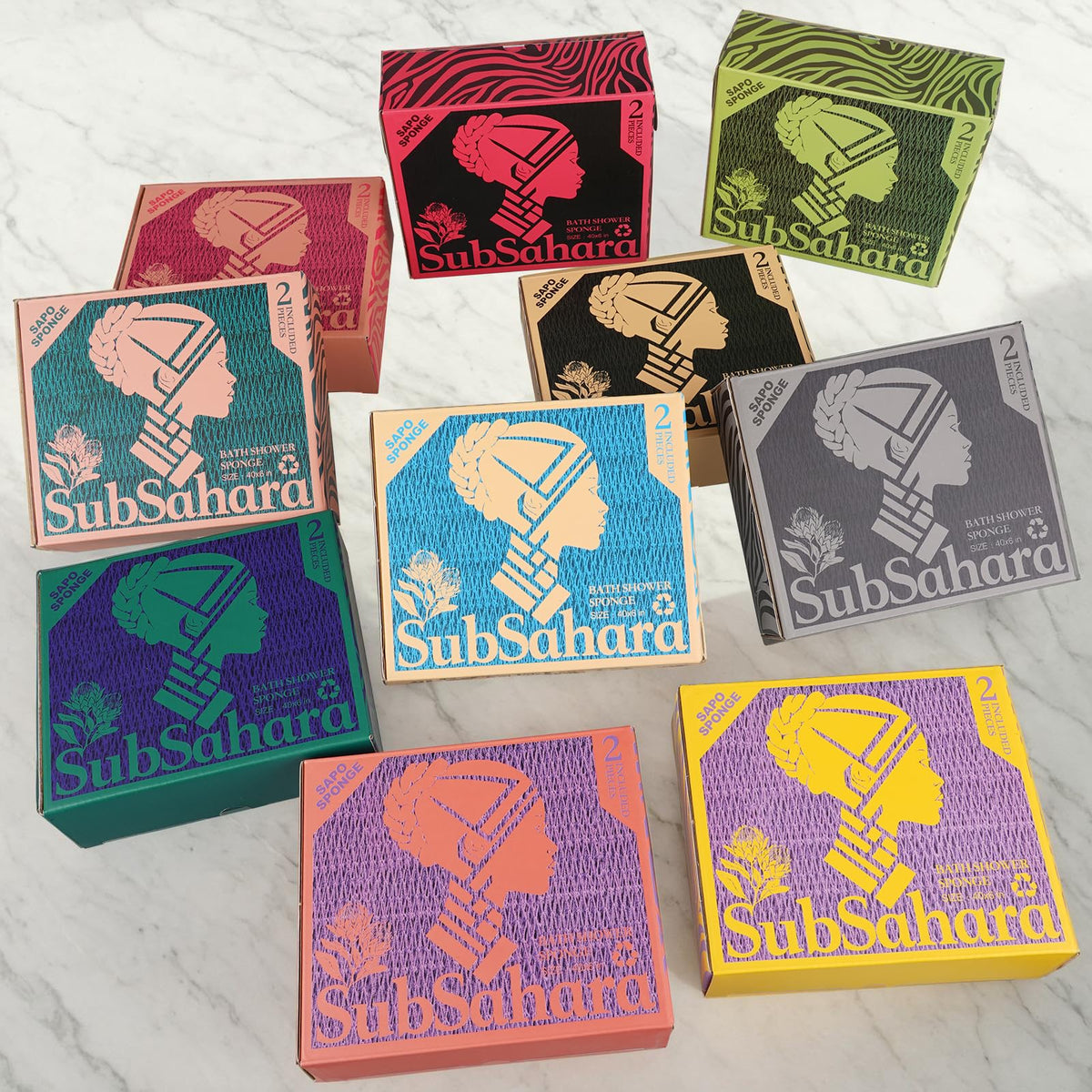 SubSahara detailed texture creating abundant foam for smoother skin