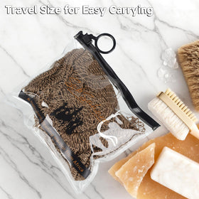 SubSahara packed in travel pouch for compact storage and on-the-go convenience