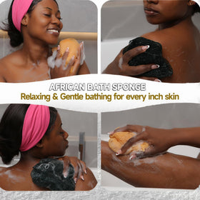 SubSahara rich lather from sponge in hand demonstrating efficient foaming