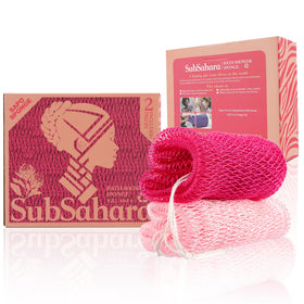 SubSahara front view of two-color sponge pack showing durable design and benefits