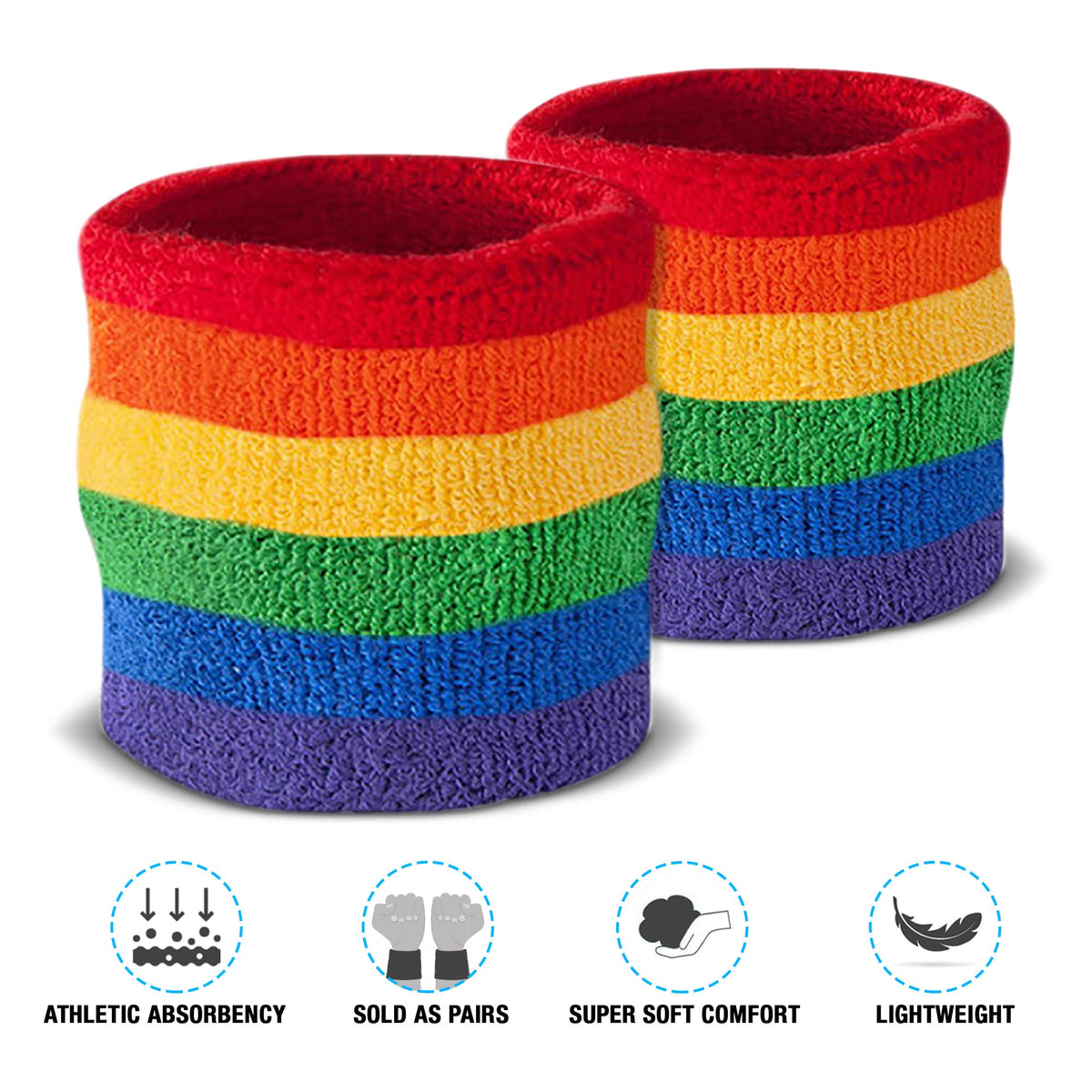 Suddora bands shown next to hand for scale, clarifies size and fit