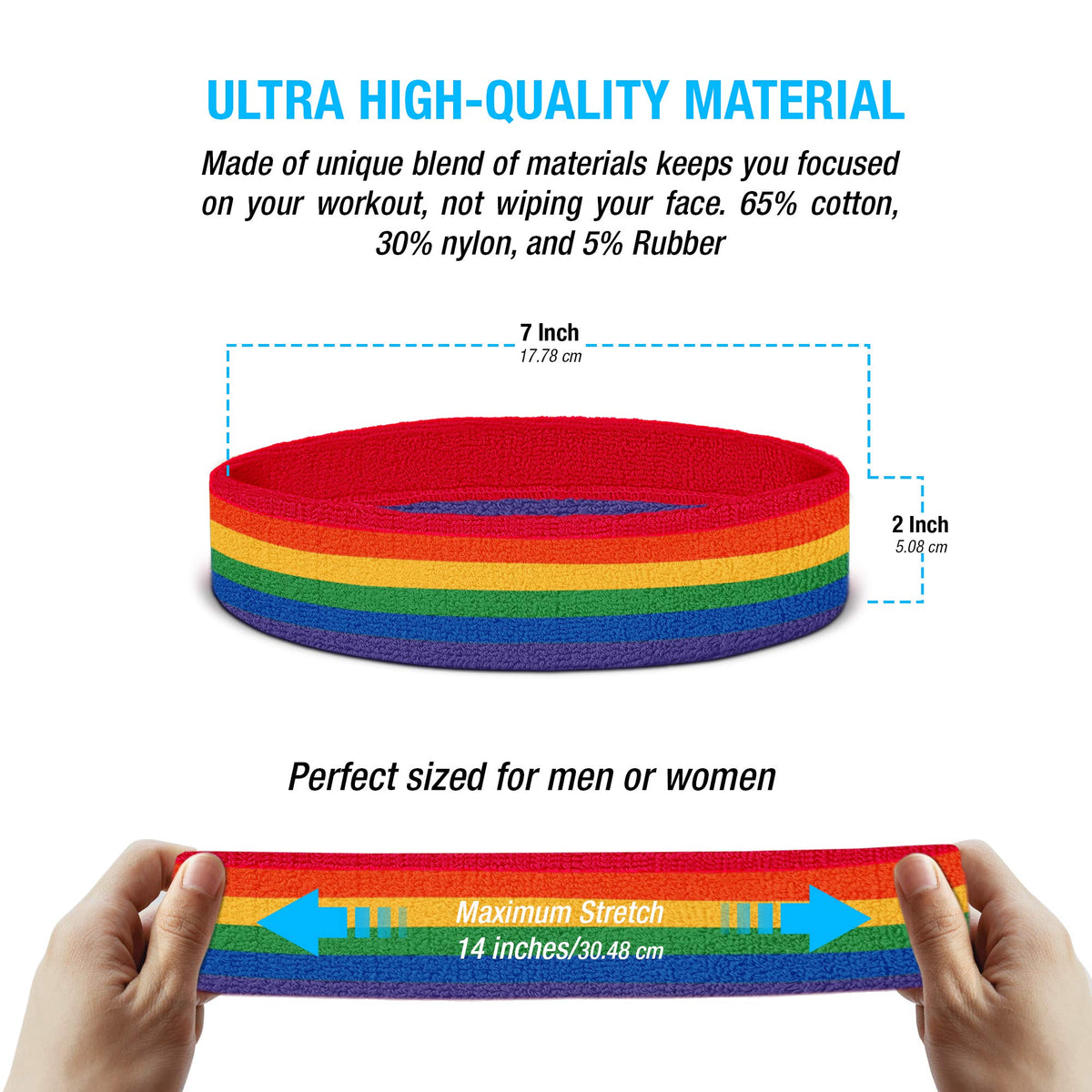 Suddora wristband on forearm absorbing sweat, improves grip and focus