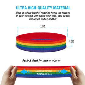 Suddora wristband on forearm absorbing sweat, improves grip and focus