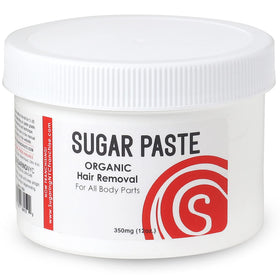 Sugaring NYC jar front label showing product name and 12oz size, easy identification benefit