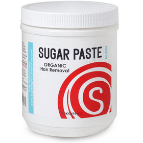 Sugaring NYC jar front view showing label and large 1.3kg size benefit