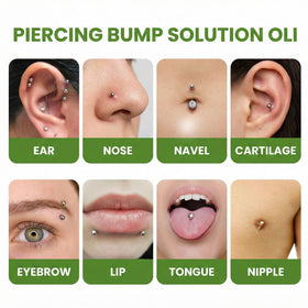 SugarTang used on an ear piercing in a relaxed lifestyle setting