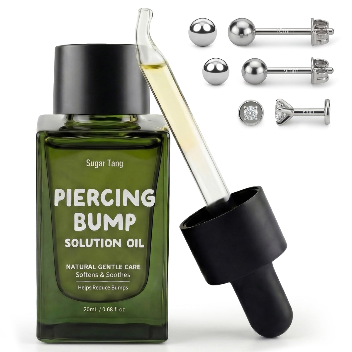 SugarTang front bottle displaying label and benefits