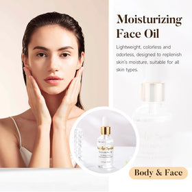 Suhctuptx skincare arrangement of masks and creams, supports glowing skin