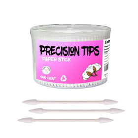 SUIZWMOU front packaging showing 500-count box and pointed tips for precision