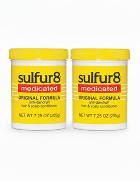 SULFUR8 front packaging of 7.25 oz conditioner showing label and benefits