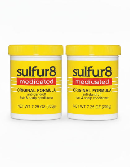 SULFUR8 front packaging of 7.25 oz conditioner showing label and benefits