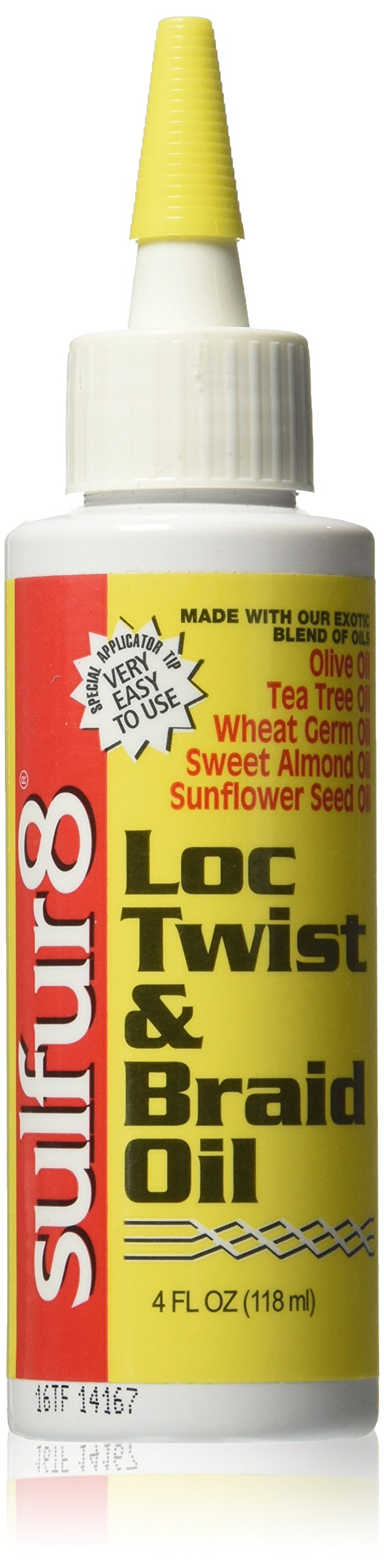 SULFUR8 front bottle shot showing label and 4 oz size, promotes easy styling