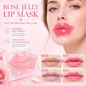 Sulily lip mask texture close-up showing hydrogel collagen and moisturizing finish