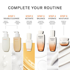Sulwhasoo cream on bathroom vanity evoking daily ritual and radiant results