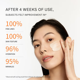 Sulwhasoo open jar top view revealing smooth sleeping mask consistency