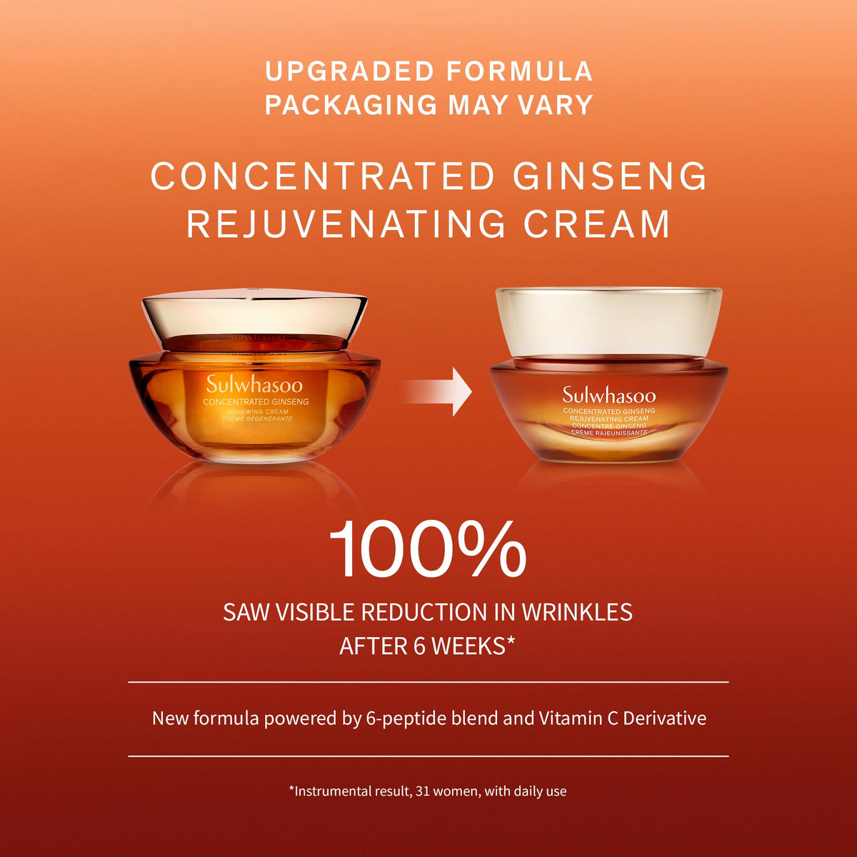 Sulwhasoo texture close-up revealing silky cream for smooth, plumper skin