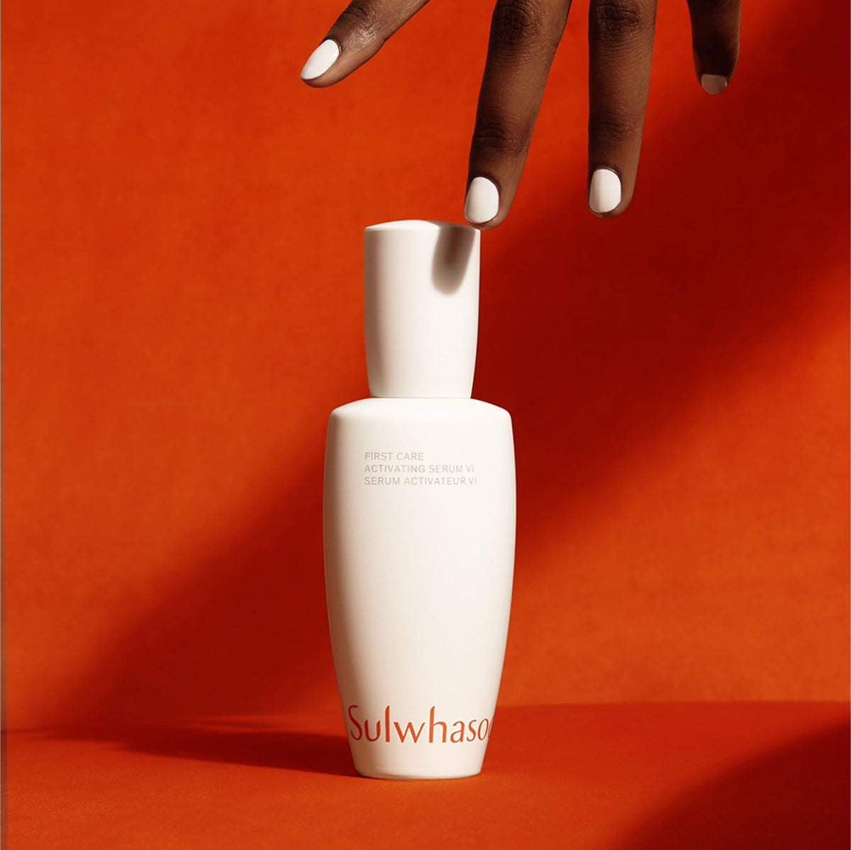 Travel-sized Sulwhasoo kit inside toiletry bag for on-the-go routine