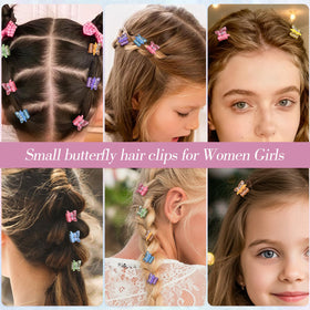 SUMAJU clips used in hair to accent braids and secure flyaways stylishly